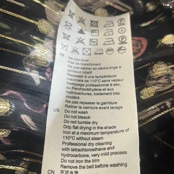 NWT - Sandro Evening Dress. Size 2/4 - Picture 11 of 16